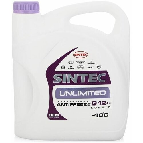 Антифриз Sintec Unlimited красно-фиолетовый, 5 л SINTEC - 1