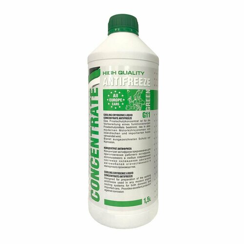 Антифриз FELIX Prolonger, зеленый, -40С, G11, концентрат, 1.5 л