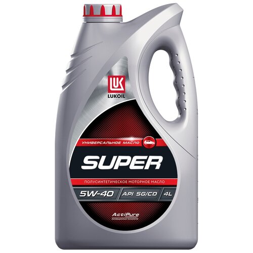 LUKOIL Лукойл Супер 5W40 (4L)_Масло Моторное! Полусинт Api Sg/Cd