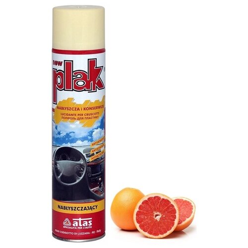 AP030750G Atas Полироль торпеды PLAK аэрозоль грейпфрут 750мл AP030750G