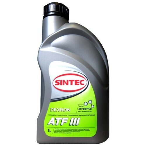 Масло трансмиссионное Sintec ATF III, G Dexron, 900264, 1 л