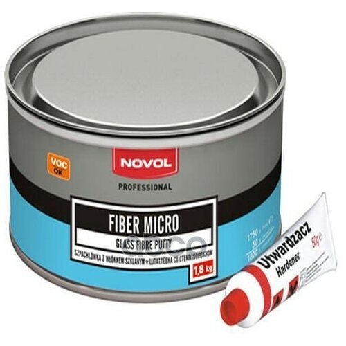 Шпатлевка Novol Fiber Micro Со Стекловолокном 1.0Кг Novol арт. 1233