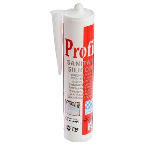 Герметик силиконовый Soudal Profil, санитарный, бесцветный, 270 мл Soudal - 2