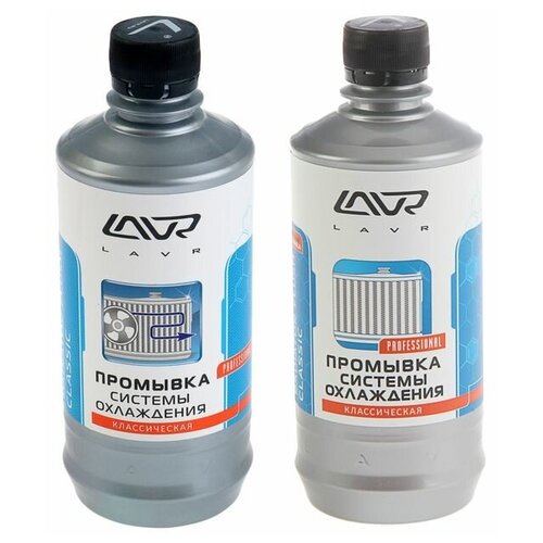 Промывка системы охлаждения LAVR классическая, 430 мл, флакон Ln1103