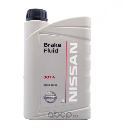 Жидкость тормозная 1 л. DOT-4 Nissan Brake Fluid