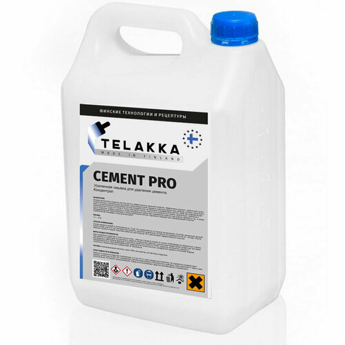 Профессиональная усиленная смывка цемента TELAKKA CEMENT PRO 10л