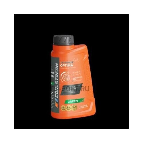 Антифриз COOLSTREAM Optima зеленый 1л COOLSTREAM CS-010701-GR | цена за 1 шт