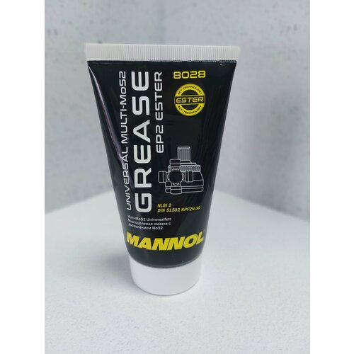Смазка универсальная "Mannol" EP-2 Multi-MoS2 (100 г) (аналог шрус)с дисульфидом молибдена черная 8099