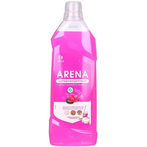 Средство для мытья полов Arena Цветущий лотос Grass, 1 л