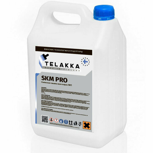 Усиленная смывка краски с металла TELAKKA SKM PRO 5кг