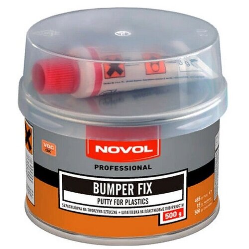 Автошпатлевка NOVOL "BUMPER FIX", 0,5 кг