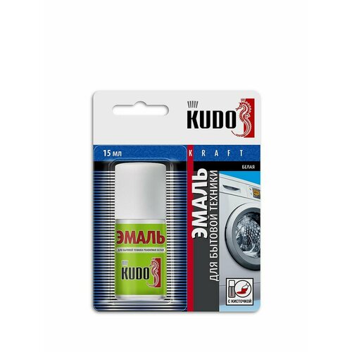 Эмаль для бытовой техники ремонтная, с кисточкой, белая, 15 мл