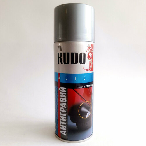 KUDO Антигравий серый 520мл. аэроз