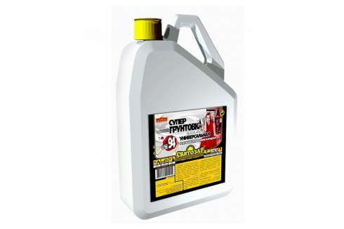 Грунтовка универсальная для фасадных и интерьерных работ Бесцветная Святозар-94 2 л.