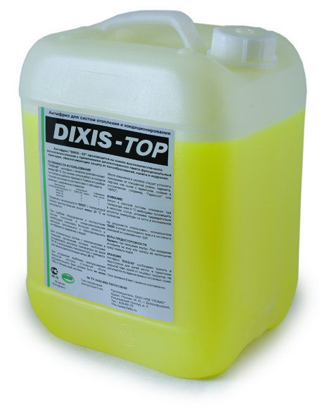 Теплоноситель Dixis Top / 20 кг антифриз для систем отопления