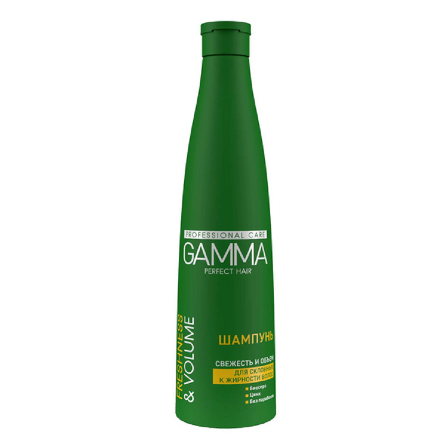 Шампунь Gamma Perfect Hair для волос Свежесть и объем 350мл