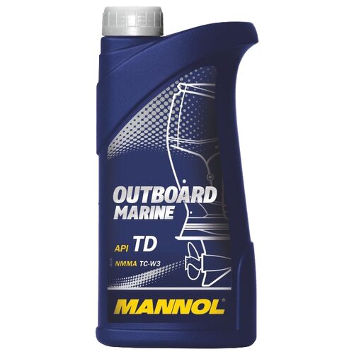 Масло Моторное Mannol Outboard Marine Полусинтетическое 1 Л 1412 MANNOL арт. 1412