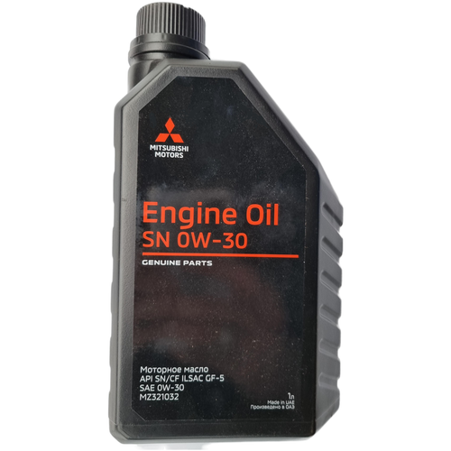MITSUBISHI MZ320753 Масло моторное синтетическое MITSUBISHI 0W30 (1л)