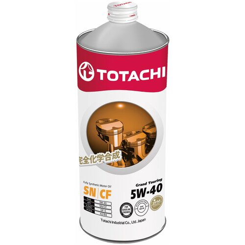 Масло моторное Totachi Grand Touring 5W-40 1л синт. API SN/CF