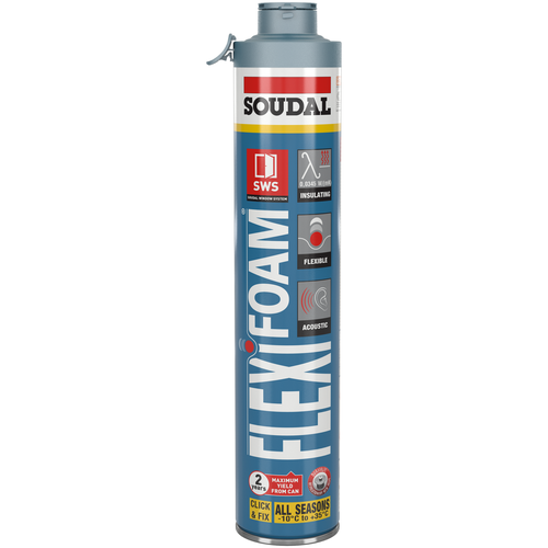 Монтажная пена Soudal Flexifoam 118685 750 мл всесезонная