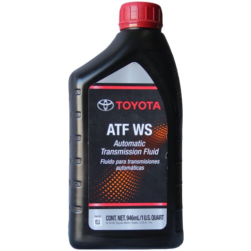 Масло трансмиссионное toyota 1л синтетика atf ws (сша), toyota, 00289-atfws