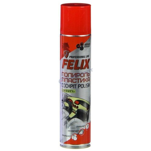 Полироль пластика FELIX аэрозоль Ваниль 400 мл Тосол-Синтез (г. Дзержинск)