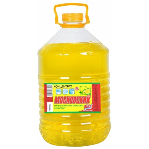 BLITZ Московский. Средство универсальное, моющее 5л. концентрат. 3 шт. в упаковке