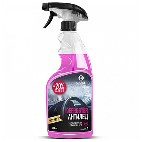Размораживатель стекол и замков Grass Defroster, 600 мл