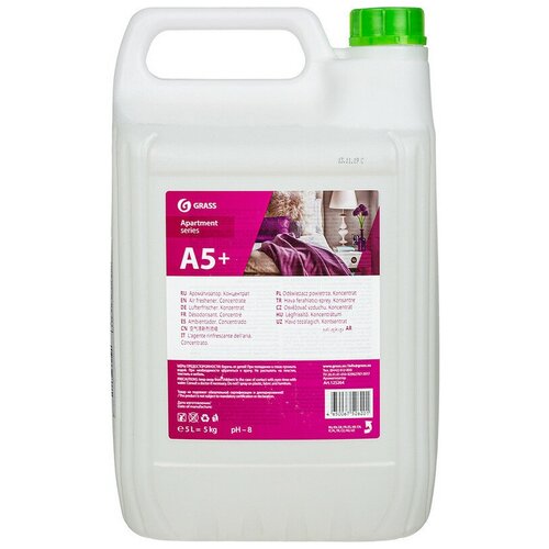 Профхим освежитель воздуха, конц. Grass/Apartment series А5+, 5л