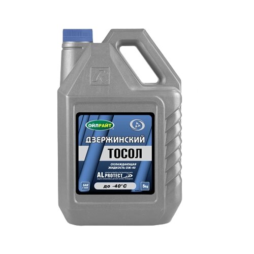 Тосол Oilright Дзержинский Ож-40 Тм Готовый -40c Синий 10 Кг 5037/П OILRIGHT арт. 5037/п