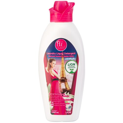 Концентрированный гель для стирки белья, сладкие страсти, 1000 мл.