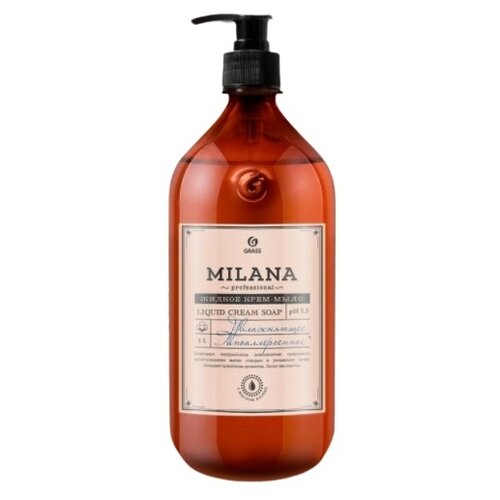 Крем-Мыло Жидкое Увлажняющее Milana Professional 1l GraSS арт. 125645