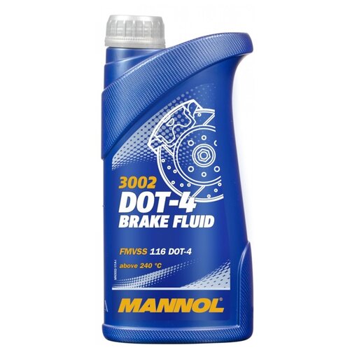 Жидкость Тормозная "Mannol" Dot-4 (910г) Пластик SCT арт. 8941