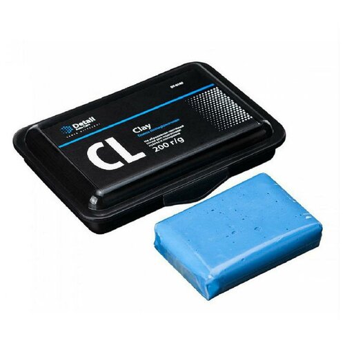 Неабразивная глина Detail для очистки кузова CLAY, 0.2 л, 0.2 кг