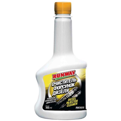 RUNWAY Очиститель форсунок дизеля 300мл