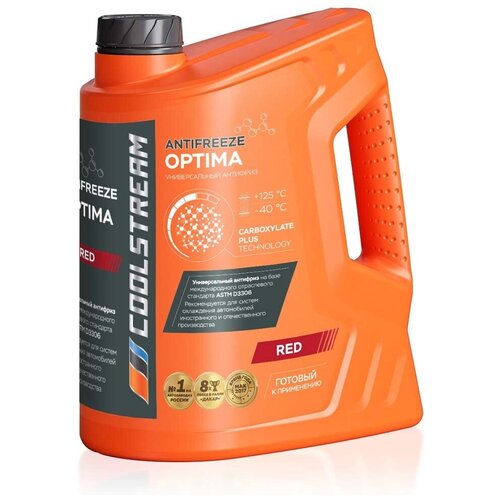 Антифриз Coolstream Optima (Красный) 5Кг Coolstream арт. CS-010702-RD