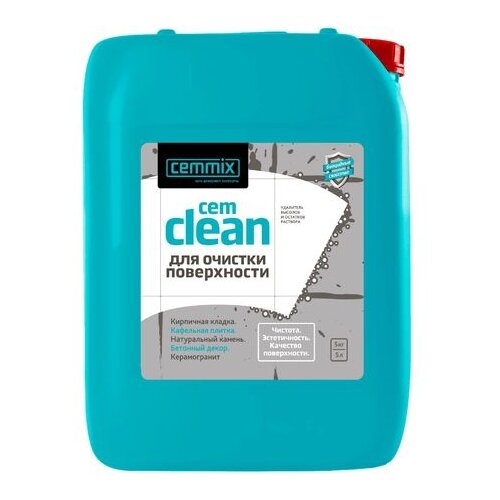Удалитель высолов и остатков раствора Cemmix CemClean, 5 л