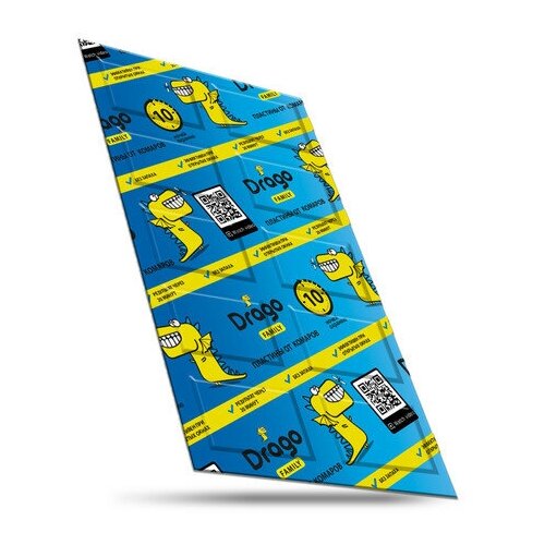 Пластины от комаров "Drago" 10штук GRASS (NS-0003)