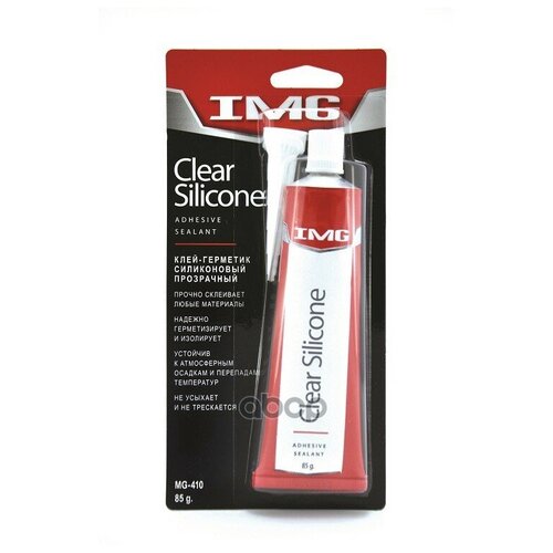 IMG Клей-герметик силиконовый /прозрачный/ 85г. MG-410 IMG - 1