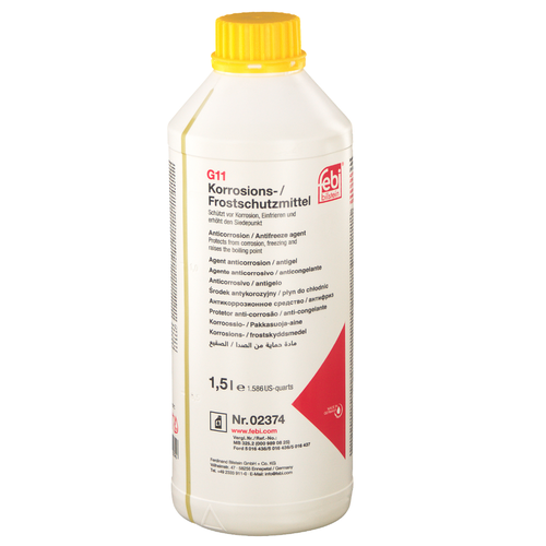 Антифриз G11 (Концентрат) Mercedes Benz Vario 512 D FEBI 02374