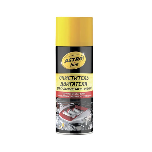 Очиститель двигателя пенный для сильных загрязненний (аэрозоль) 520мл ASTROhim