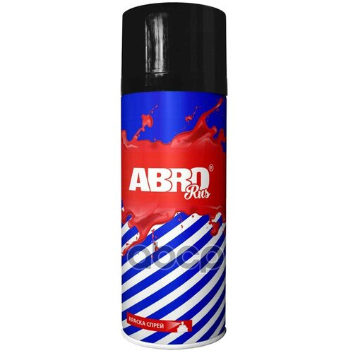 Abro Rus Краска-Спрей Акриловая № 39 Чёрная Блестящая 520 Мл. Spo-039-R ABRO арт. SPO039R