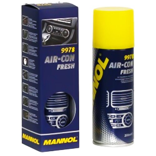 Очиститель системы кондиционирования 9978 MANNOL Air-Con Fresh 200 мл 2149