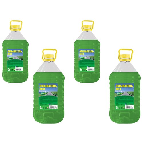 Жидкость стеклоомывателя летняя OIL RIGHT 5 л Стеклоомыватель летняя омывающая жидкость 4 шт. - 5304(4)