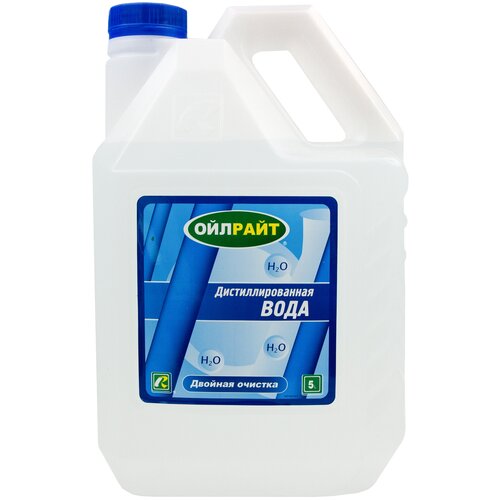 Дистиллированная вода 5 л Вода дистиллированная OILRIGHT 5513