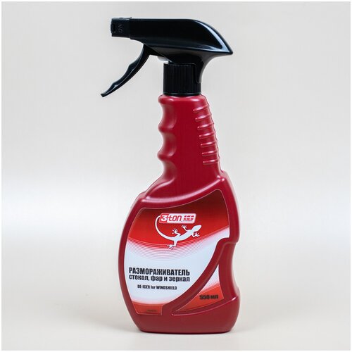 Размораживатель стекол и зеркал 3TON / Антилед для автомобиля, спрей 520 мл ТН-522