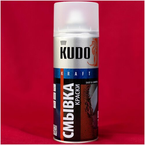 Смывка краски универсальная для авто KUDO 520 мл / Средство для удаления краски / Удалитель краски аэрозоль KU-9001