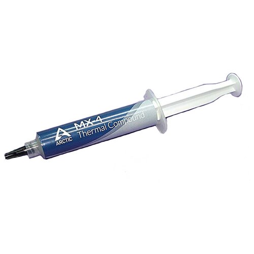 Термопаста Arctic Cooling MX-4 в шприце для видеокарт, чипов, процессоров, 8.5 Вт/мК, 20 гр