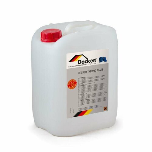 DOCKER THERMO PLATE Концентрат 1:5 , Cредство для промывки пластинчатых теплообменников с цветными металлами. (5 кг).
