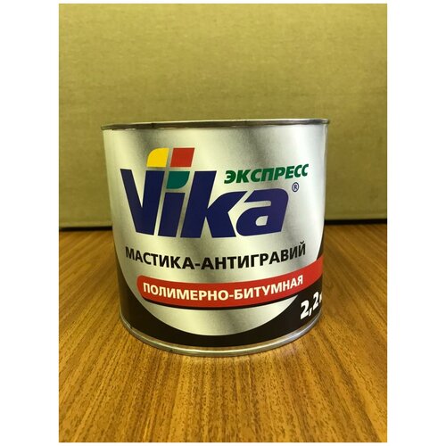 "Мастика-антигравий полимерно-битумная VIKA 2,2кг.18-000032"